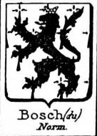 Bosch Coat of Arms / Family Crest 24