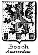 Bosch Coat of Arms / Family Crest 3
