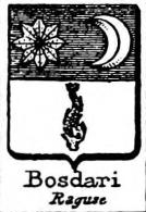 Bosdari Coat of Arms / Family Crest 1