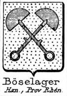 Boselager Coat of Arms / Family Crest 2