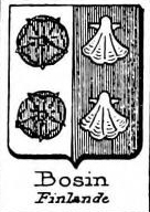 Bosin Coat of Arms / Family Crest 1