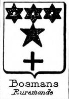 Bosmans Coat of Arms / Family Crest 0