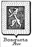 Bosquets Coat of Arms / Family Crest 2