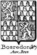 Bosredon Coat of Arms / Family Crest 1