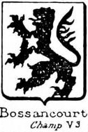 Bossancourt Coat of Arms / Family Crest 0