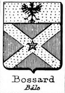 Bossard Coat of Arms / Family Crest 1