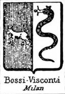 Bossi Coat of Arms / Family Crest 18