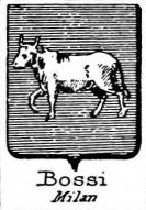 Bossi Coat of Arms / Family Crest 9