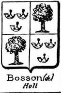 Bosson Coat of Arms / Family Crest 1