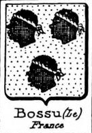 Bossu Coat of Arms / Family Crest 2