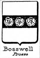 Bosswell Coat of Arms / Family Crest 0