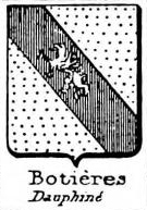 Botieres Coat of Arms / Family Crest 0