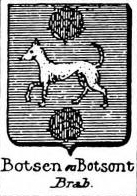 Botsen Coat of Arms / Family Crest 0