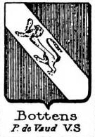 Bottens Coat of Arms / Family Crest 0