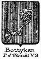 Bottyken Coat of Arms / Family Crest 0