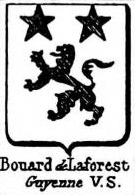 Bouard Coat of Arms / Family Crest 0