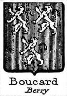 Boucard Coat of Arms / Family Crest 1