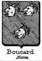 Boucard Coat of Arms / Family Crest 0