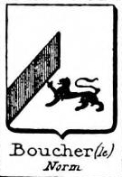 Boucher Coat of Arms / Family Crest 13