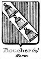 Boucher Coat of Arms / Family Crest 14