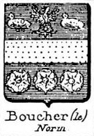 Boucher Coat of Arms / Family Crest 15