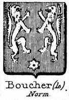 Boucher Coat of Arms / Family Crest 16