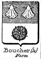 Boucher Coat of Arms / Family Crest 17