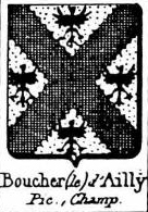 Boucher Coat of Arms / Family Crest 18