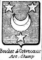 Boucher Coat of Arms / Family Crest 22