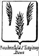 Boucher Coat of Arms / Family Crest 23