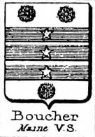 Boucher Coat of Arms / Family Crest 9