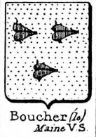 Boucher Coat of Arms / Family Crest 10
