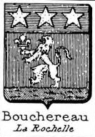 Bouchereau Coat of Arms / Family Crest 0