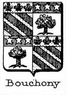 Bouchony Coat of Arms / Family Crest 1