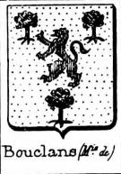 Bouclans Coat of Arms / Family Crest 0