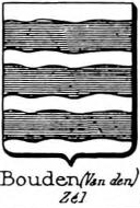 Bouden Coat of Arms / Family Crest 0