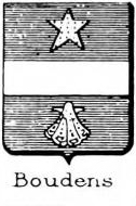 Boudens Coat of Arms / Family Crest 1