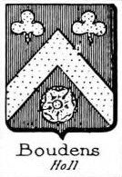 Boudens Coat of Arms / Family Crest 0