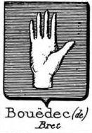 Bouedec Coat of Arms / Family Crest 0