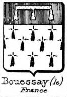 Bouessay Coat of Arms / Family Crest 0
