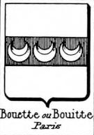 Bouette Coat of Arms / Family Crest 0
