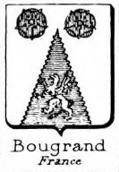 Bougrand Coat of Arms / Family Crest 0