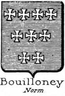 Bouilloney Coat of Arms / Family Crest 0