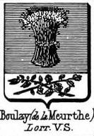 Boulay Coat of Arms / Family Crest 3