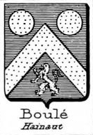 Boule Coat of Arms / Family Crest 2