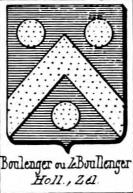 Boulenger Coat of Arms / Family Crest 0