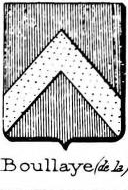 Boullaye Coat of Arms / Family Crest 0