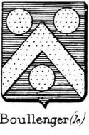 Boullenger Coat of Arms / Family Crest 1