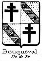 Bouqueval Coat of Arms / Family Crest 0