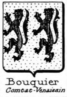 Bouquier Coat of Arms / Family Crest 1